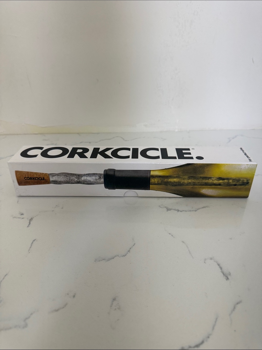 Corkcicle Yellow and Black Wine Cooler